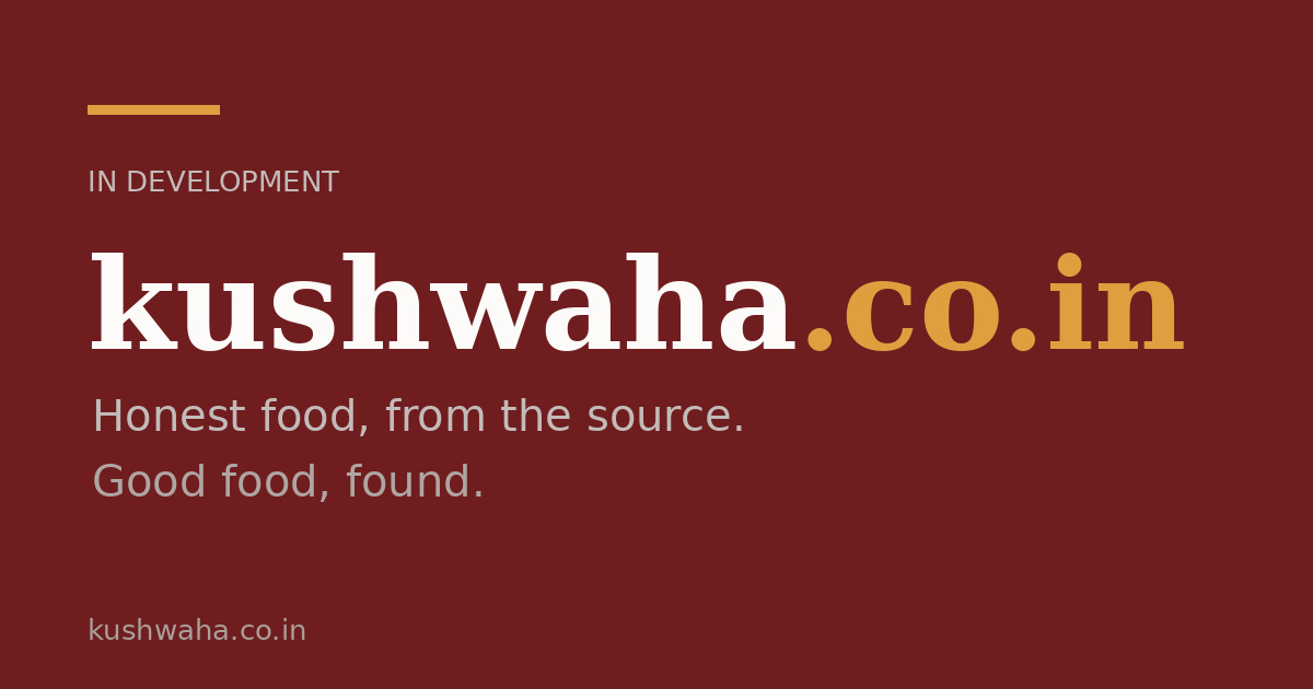 Link preview image for kushwaha.co.in